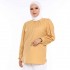 (NEW) BLOUSE PLAIN DAHLIA BY JAKEL-CAMEL BROWN