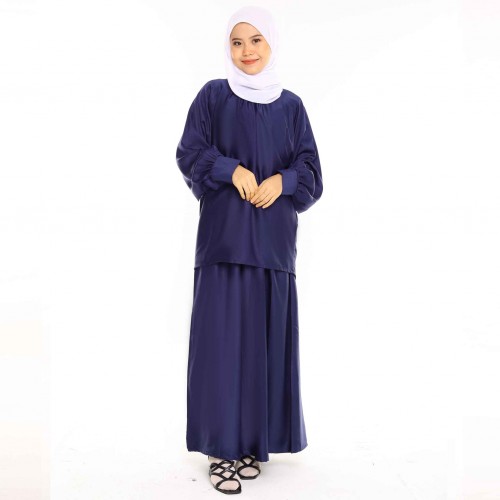 (NEW) SUIT PLAIN MAWAR BY JAKEL-MIDNIGHT BLUE