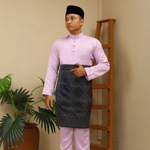 2025 BAJU MELAYU C/M REGULAR FIT ITALIAN MARTINEZ BY JAKEL-11 - LILAC