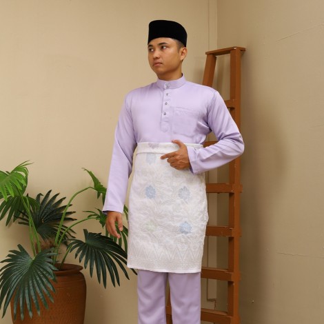 2025 BAJU MELAYU C/M REGULAR FIT ITALIAN MARTINEZ BY JAKEL-02 - LAVENDER