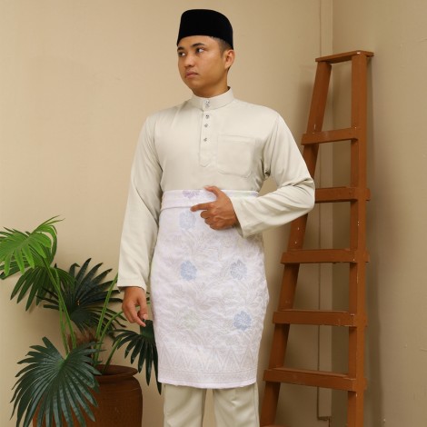 2025 BAJU MELAYU C/M REGULAR FIT ITALIAN MARTINEZ IN 15 CHAMPAGNE