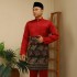 2025 BAJU MELAYU C/M REGULAR FIT ITALIAN MARTINEZ BY JAKEL-05 - MAROON