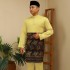 2025 BAJU MELAYU C/M REGULAR FIT ITALIAN MARTINEZ BY JAKEL-12 - YELLOW