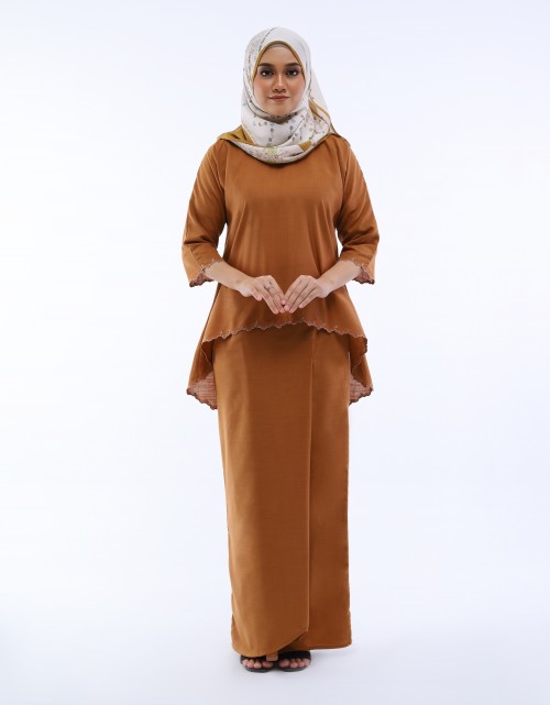 MINI KURUNG ANNE IN BROWN