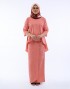 MINI KURUNG ANNE IN CORAL