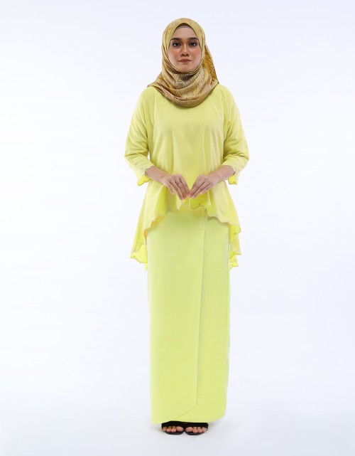 MINI KURUNG ANNE IN YELLOW