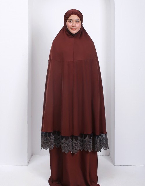 TELEKUNG SILK HALYME IN DARK BROWN