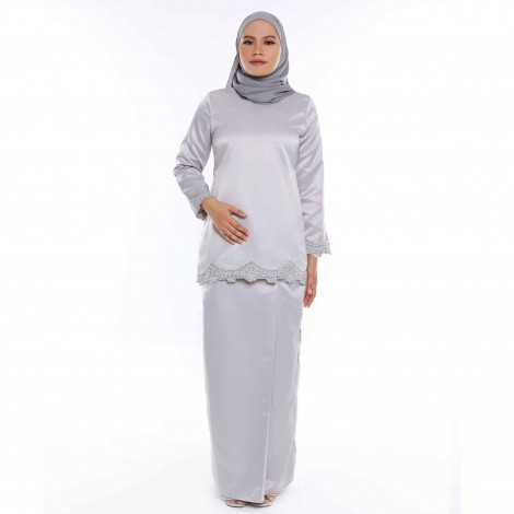 JAKEL BAJU KURUNG MODERN DUCHES IMARA-GREY