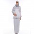 JAKEL BAJU KURUNG MODERN DUCHES IMARA-GREY