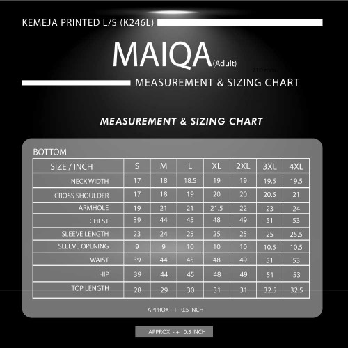 (NEW) KEMEJA PRINTED LONG SLEEVE MAIQA BY JAKEL-LILAC