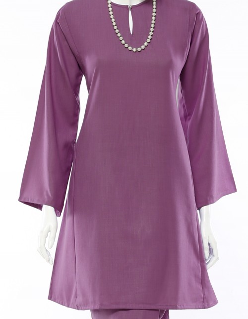 BAJU KURUNG PAHANG CAVITA IN PLUM