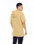 KURTA SALEEM STICHING HOODIE SHORT SLEEVE IN 92 PEANUT BROWN