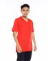 KURTA SALEEM STICHING HOODIE SHORT SLEEVE IN 97 RED