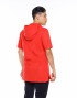 KURTA SALEEM STICHING HOODIE SHORT SLEEVE IN 97 RED