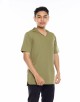 KURTA SALEEM STICHING HOODIE SHORT SLEEVE IN 40 OLIVE