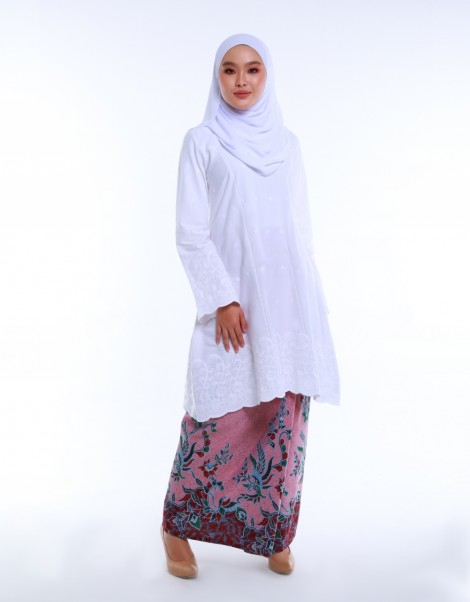 KURUNG PAHANG ADWA (DES 3) IN DUSTY PINK