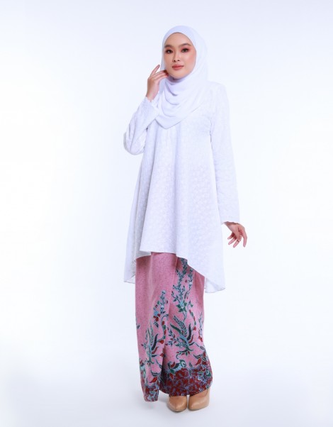 KURUNG PAHANG ADEL (DES 3) IN DUSTY PINK