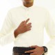 BAJU MELAYU SLIMFIT ITALIAN DOBBY BY JAKEL IN 03 IVORY