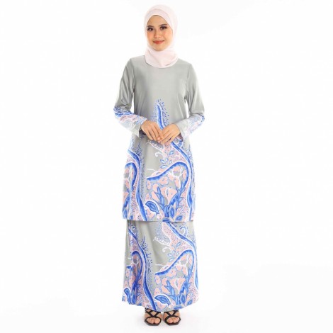 BATIK SEDONDON KURUNG PTD ADAFA BY JAKEL IN GREY