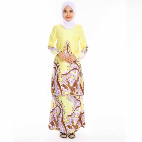 BATIK SEDONDON KURUNG PTD ADAFA BY JAKEL IN YELLOW