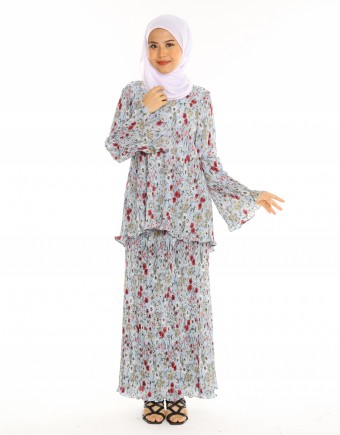 KURUNG MDN PLEATED NADIYA IN 09 SKY BLUE